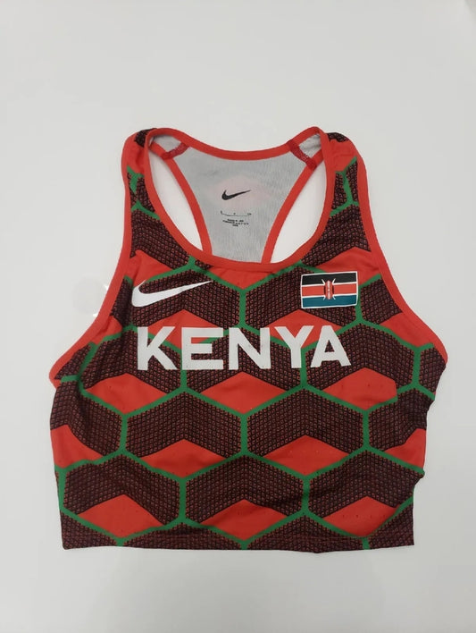 Nike pro elite Kenya Crop size small new rare