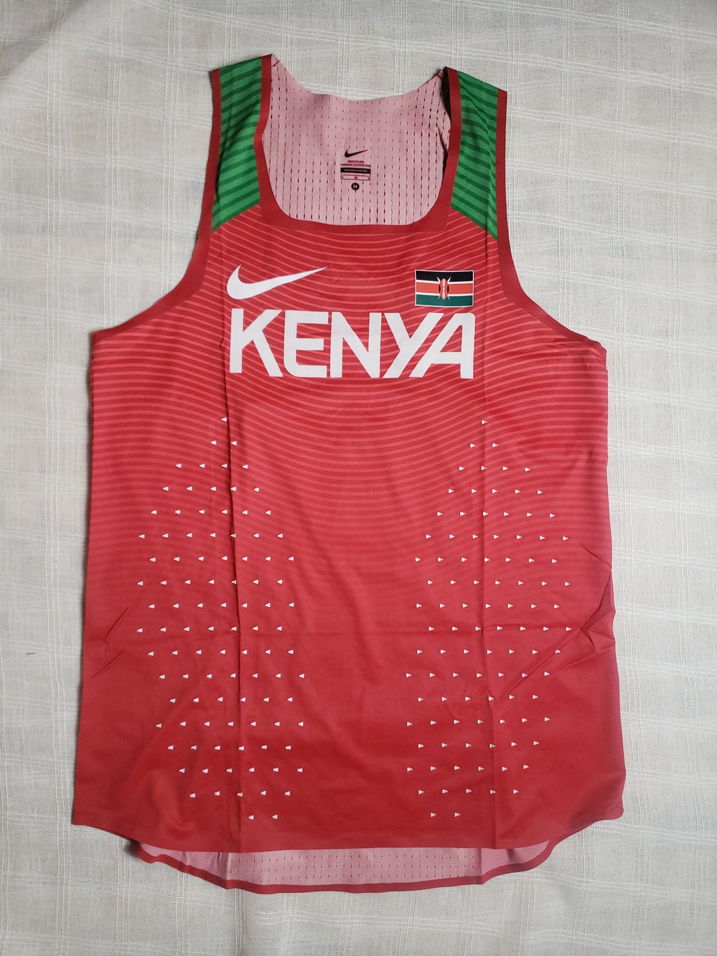 Nike pro Elite Kenya Men Distance Singlet Size Medium