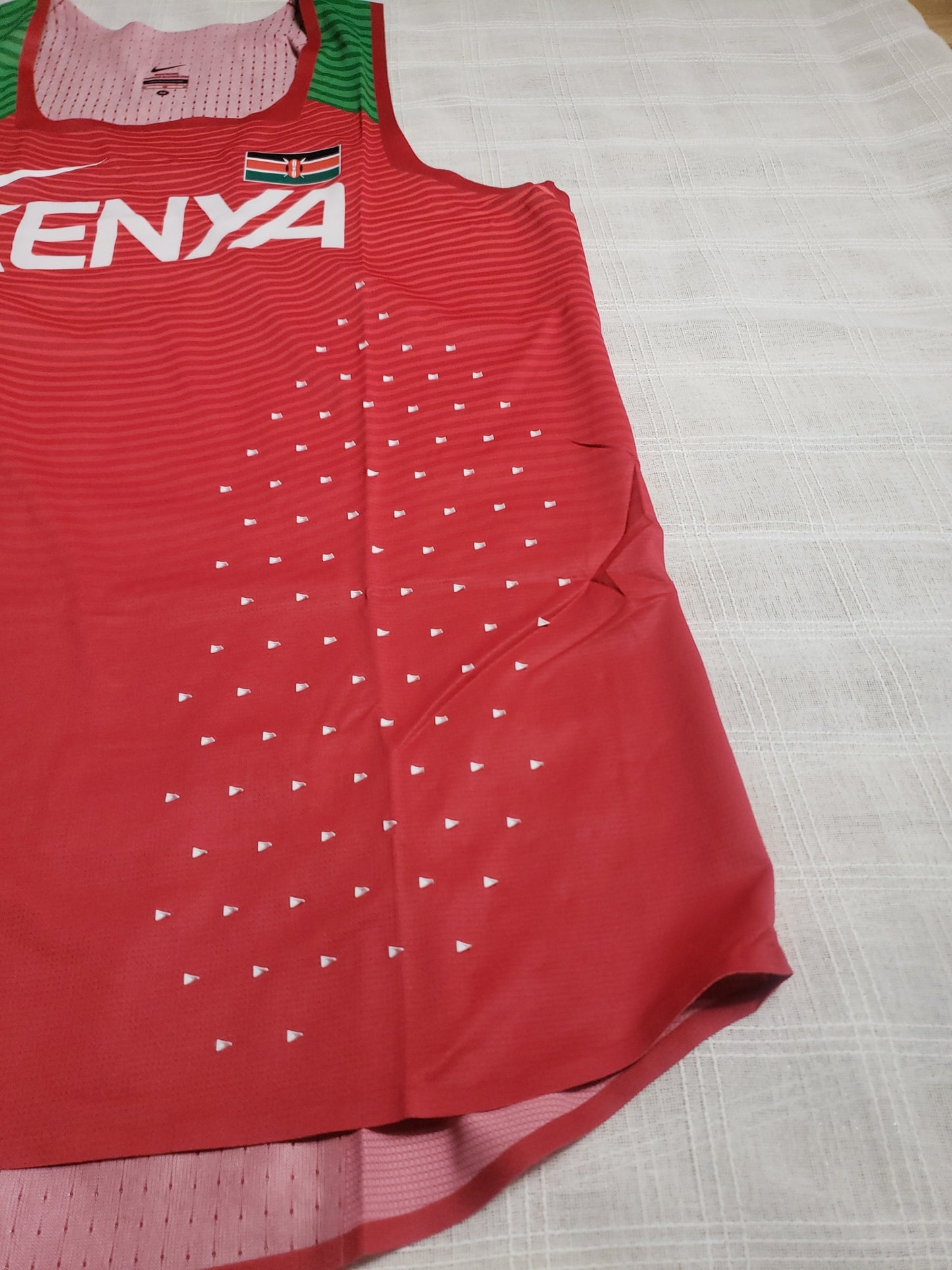 Nike pro Elite Kenya Men Distance Singlet Size Medium