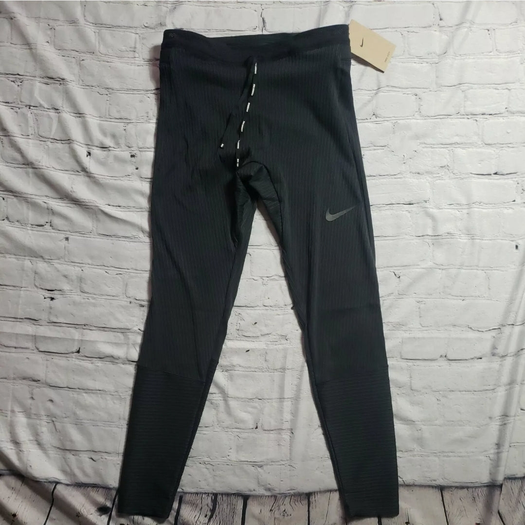 Nike Core Dri-FIT Swift Running Tights Pants Size Medium Black CZ8835-010