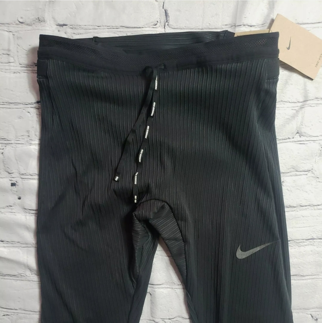 Nike Core Dri-FIT Swift Running Tights Pants Size Medium Black CZ8835-010
