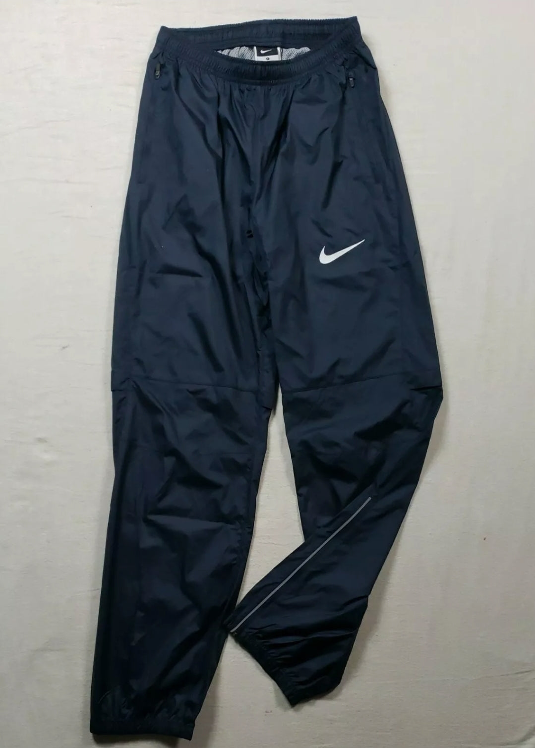 Nike Pro Elite Wind Pants size Small Track and Field Rare Navy Blue